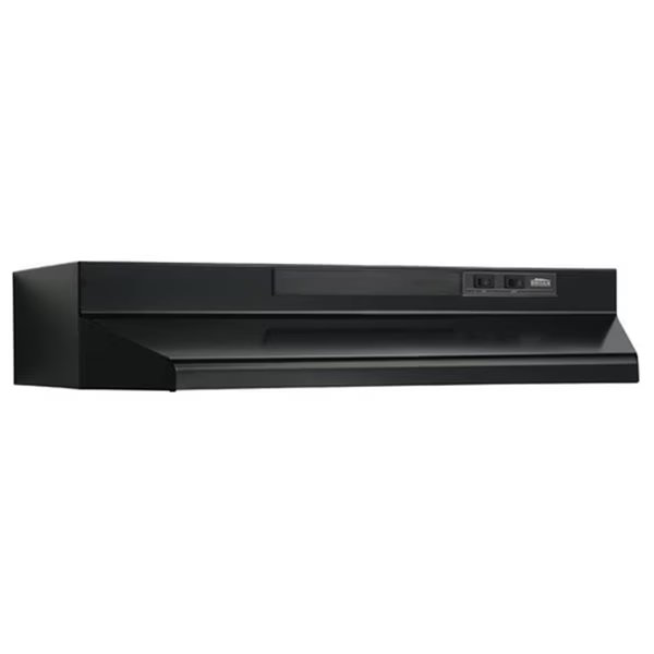 Broan F403623 36 in. Under Cabinet Range Hood - Black, Broan-Nutone, Mfr#: F403623